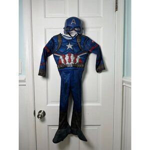 Rubies Captain America End Game Youth Padded Muscles Halloween Costume - XS